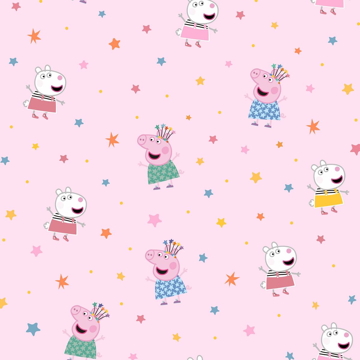 Sengeteppe (dyne) Peppa Pig Awesome Flerfarget